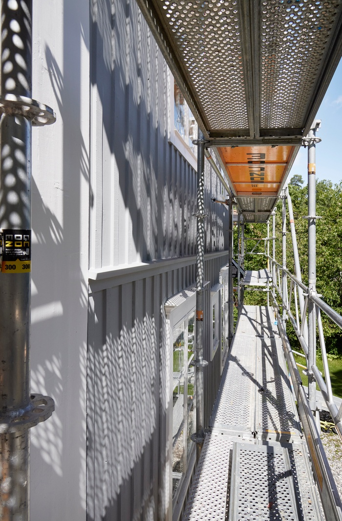 Stocksundsvilla fasadrenovering