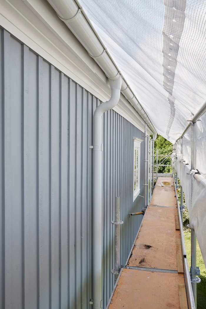 Stocksundsvilla fasadrenovering