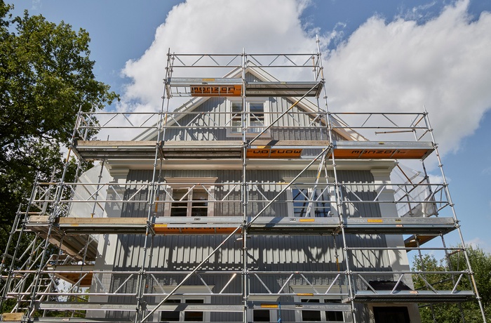 Stocksundsvilla fasadrenovering