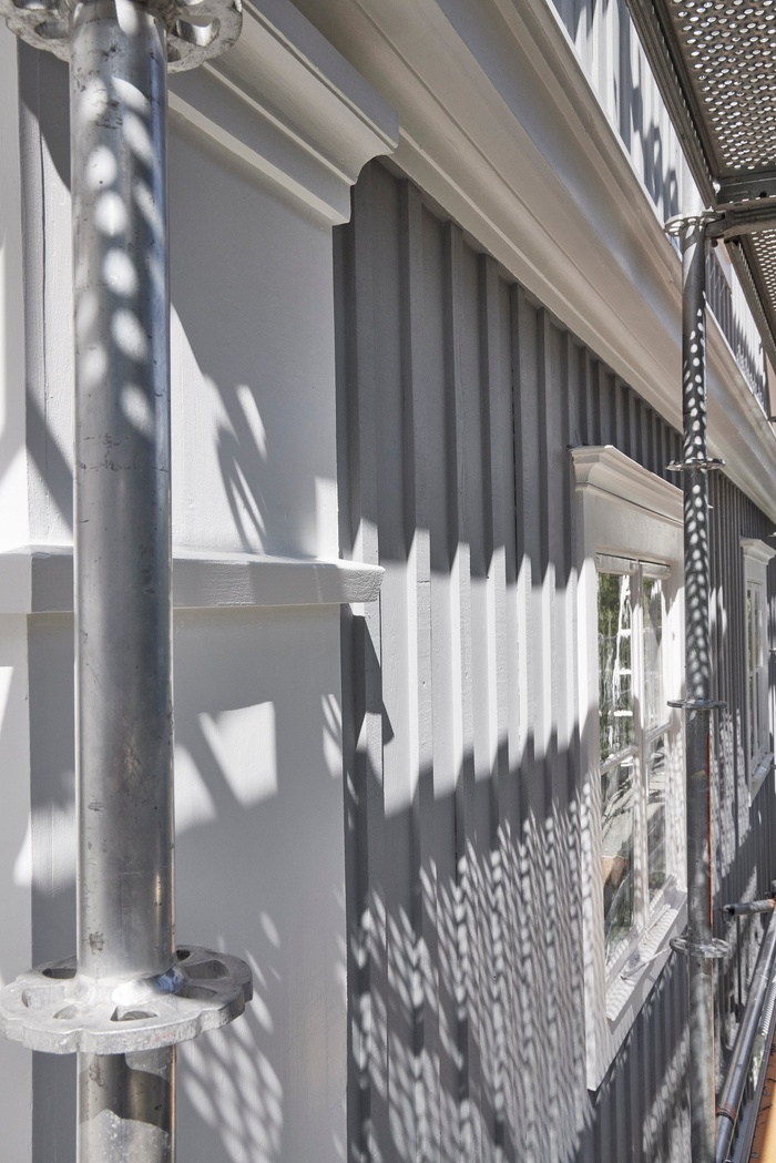 Stocksundsvilla fasadrenovering